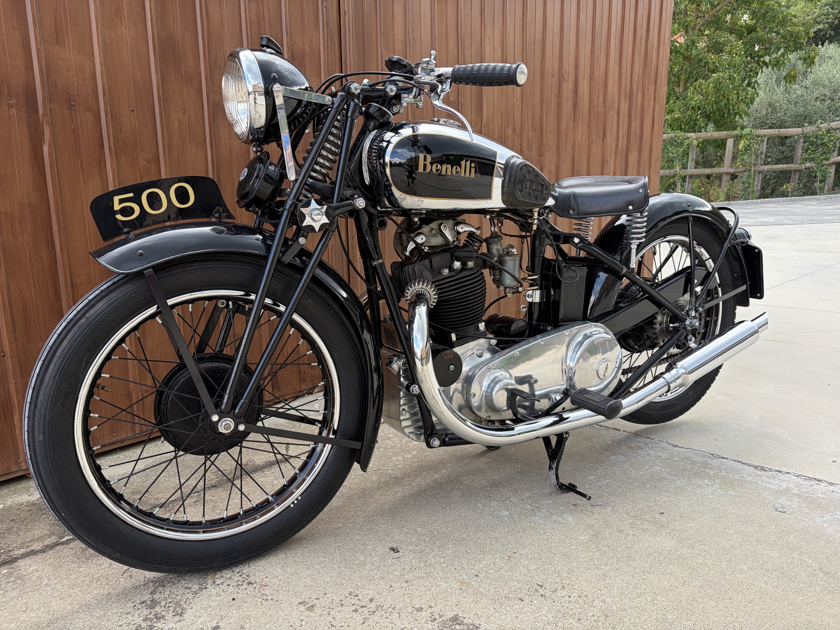 1937 Benelli 500 4 TN – A Restored Masterpiece from the Golden Age of Italian Motorcycling
